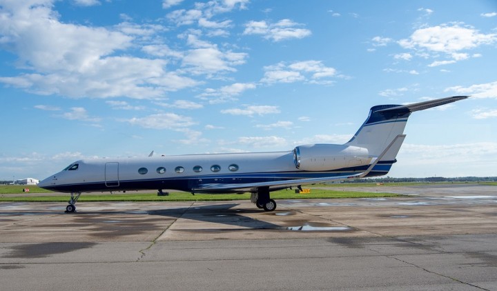 Gulfstream G-V Private Jet - Motor City to Any Continent