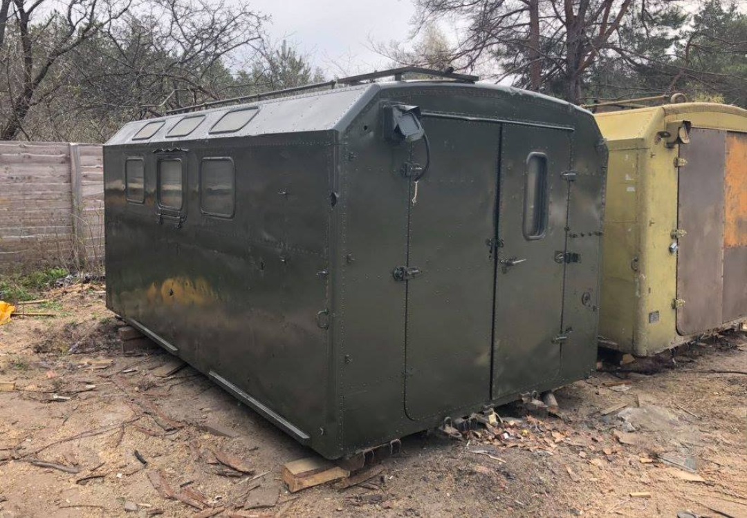 Металева побутівка-вагончик 2х4 м - Зображення 1 із 1