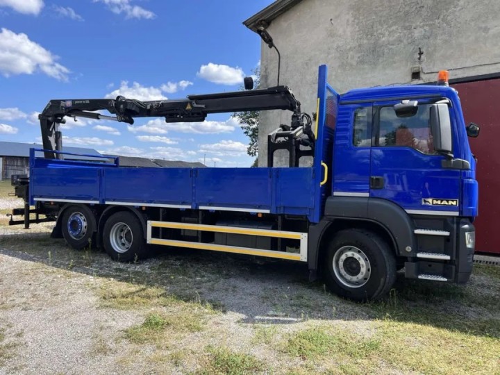 Кран-манипулятор MAN HMF 1420