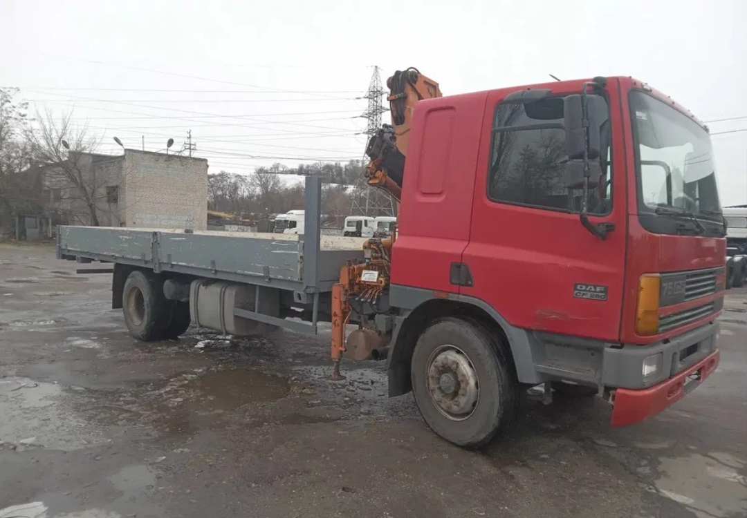 Кран-маніпулятор DAF CF 75 MK 106 RS/2 2.5 т - Зображення 1 із 1