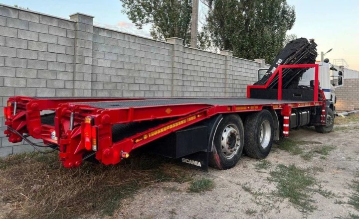 Кран-маніпулятор Scania 94 HIAB 245 10 тонн