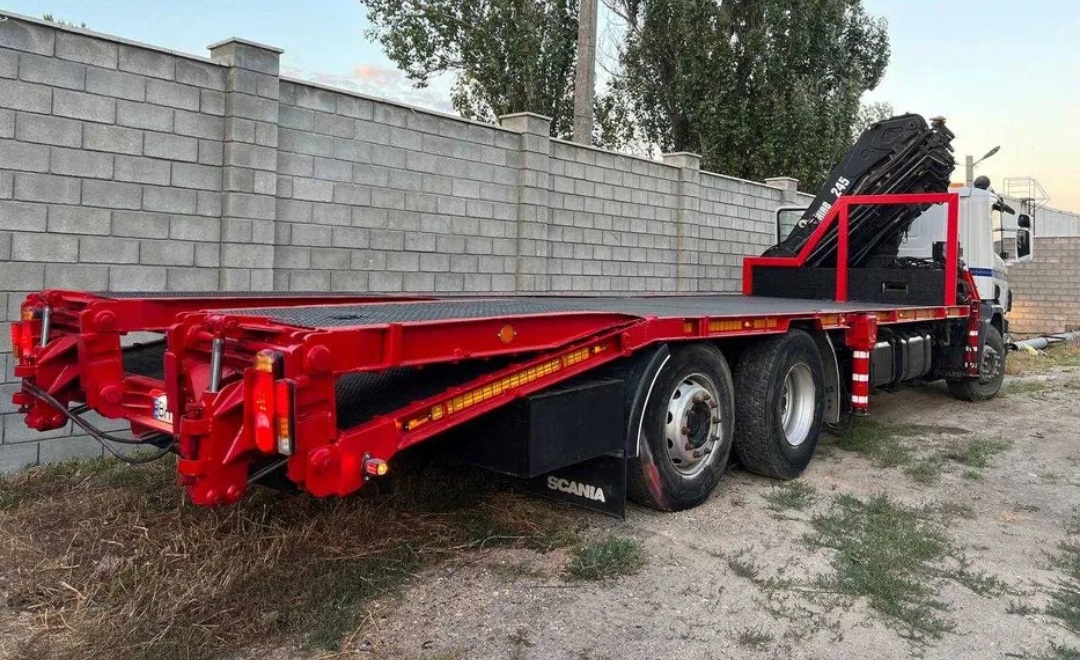 Кран-маніпулятор Scania 94 HIAB 245 10 тонн - Зображення 1 із 1