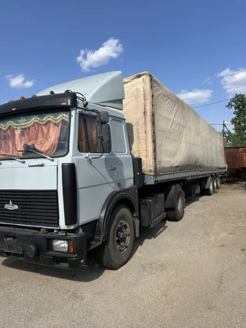 Фура МАЗ-5432 з напівпричепом 22 т - Зображення 1 із 1