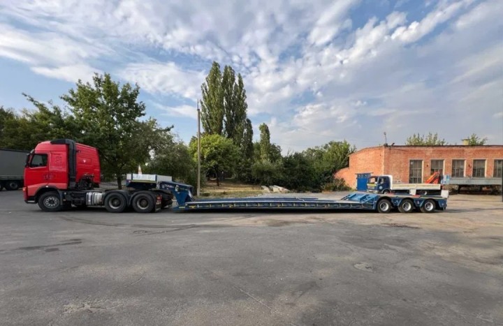 Низкорамный трал до 30 т