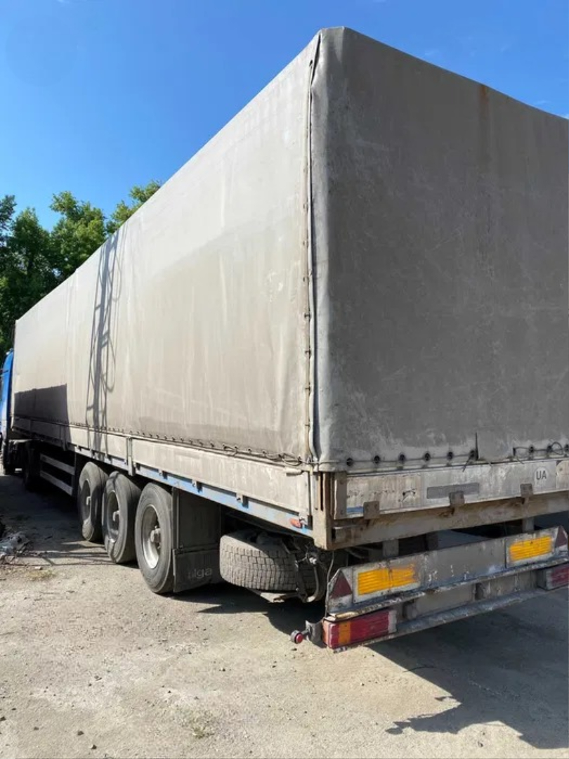 Тентований напівпричіп бортовий Viberti BPW - Зображення 1 із 1